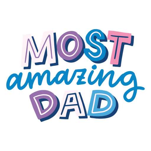 La cita del día del padre más increíble del papá Diseño PNG