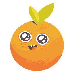 Lindo personaje de niño naranja del día del padre. Diseño PNG