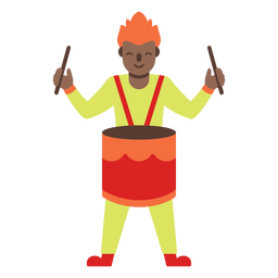 Zirkusmusik-Mann-Leute PNG-Design
