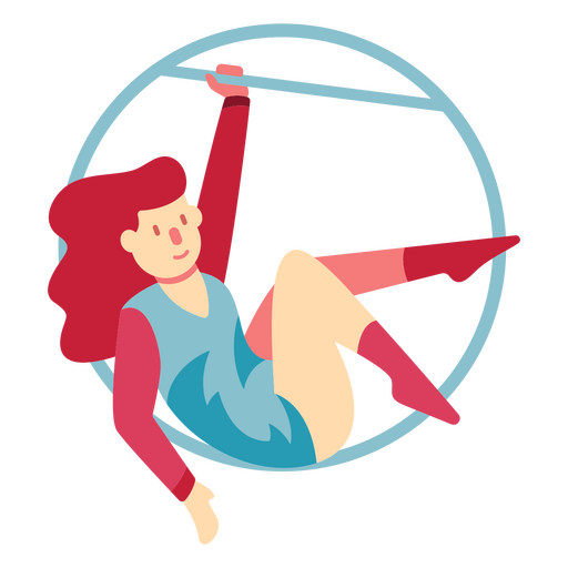 Zirkusgymnastik Frau Menschen PNG-Design