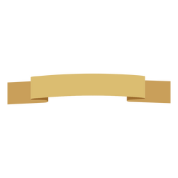 Puntilla semiplana de cinta simple Diseño PNG