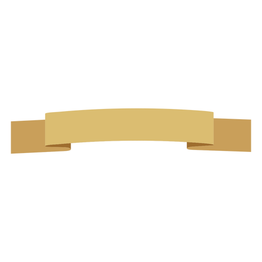 Puntilla semiplana de cinta simple Diseño PNG