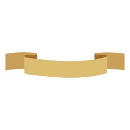 Simple tag delicate semi-flat ribbon PNG Design Transparent PNG