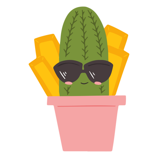 Design PNG E SVG De Personagem Fofo De Cacto De Barra De Ouro