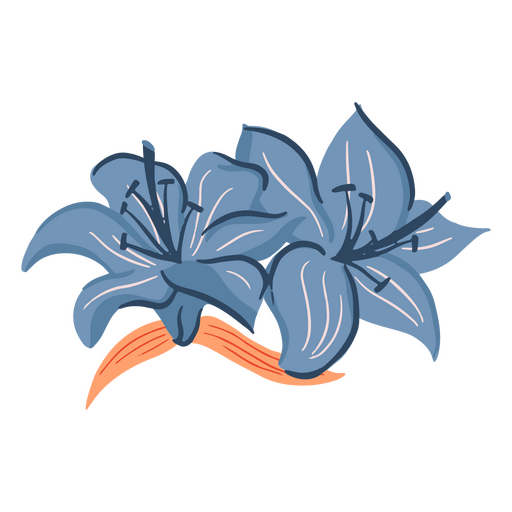 Blumen Natur Blütenblätter Symbol PNG-Design