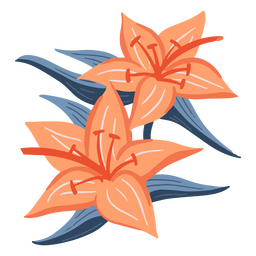 ícone de pétalas de flores delicadas Transparent PNG