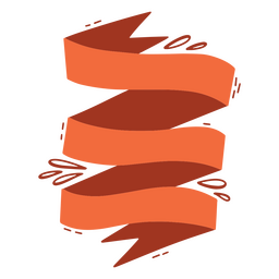 Einfaches Spitzengekritzelband PNG-Design