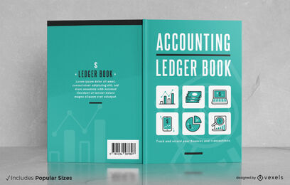Accounting elements book cover design