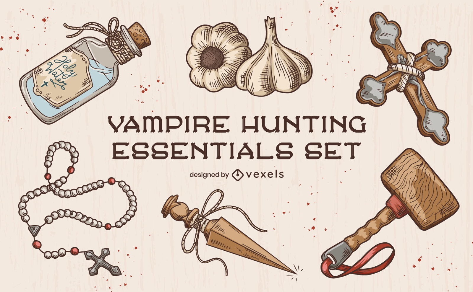 Conjunto essencial de caça aos vampiros