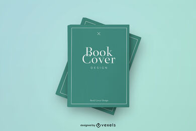 Buchumschläge Stapel-Mockup-Design