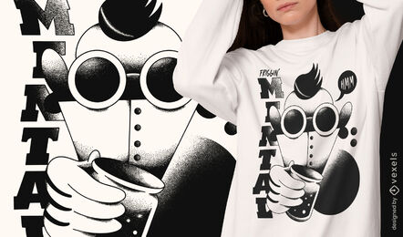 Retro-Monster-T-Shirt-Design