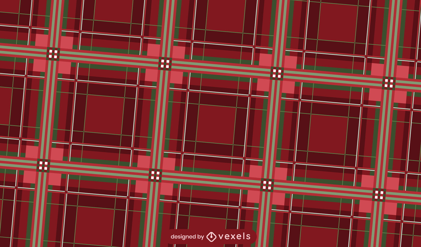 Design de padrão xadrez tartan escocês