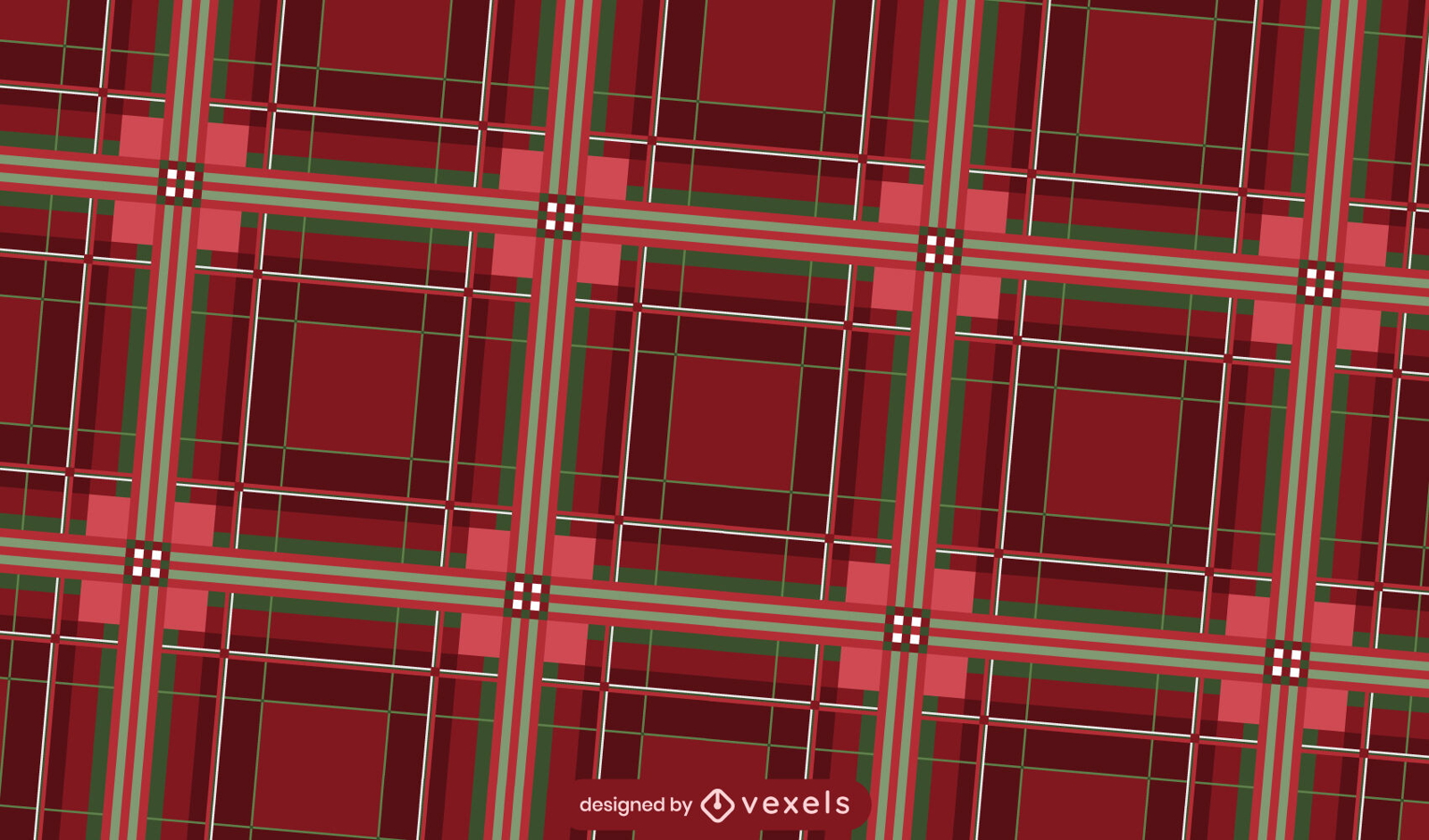 Tartan Scottish check pattern design