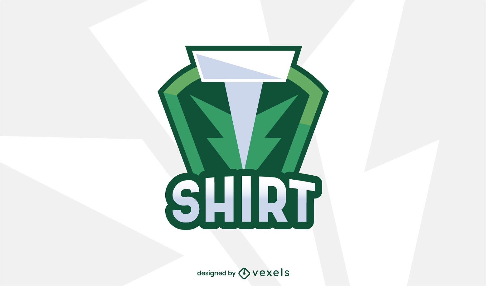 Design de logotipo de camisa de golfe