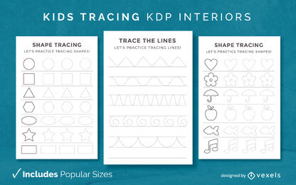 Trazado de formas y líneas Diseño de interiores KDP