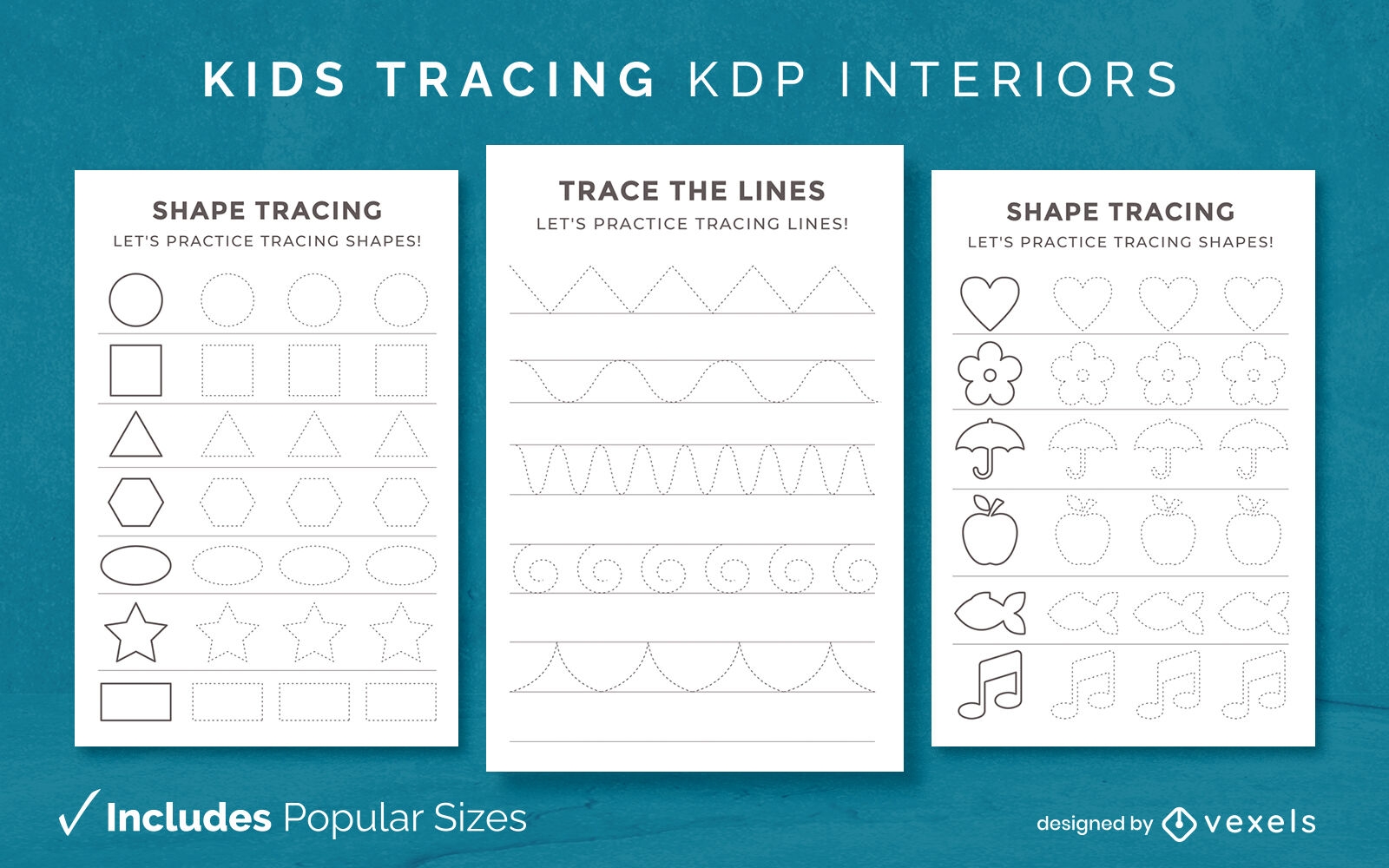 Formas e linhas traçando o design de interiores do KDP