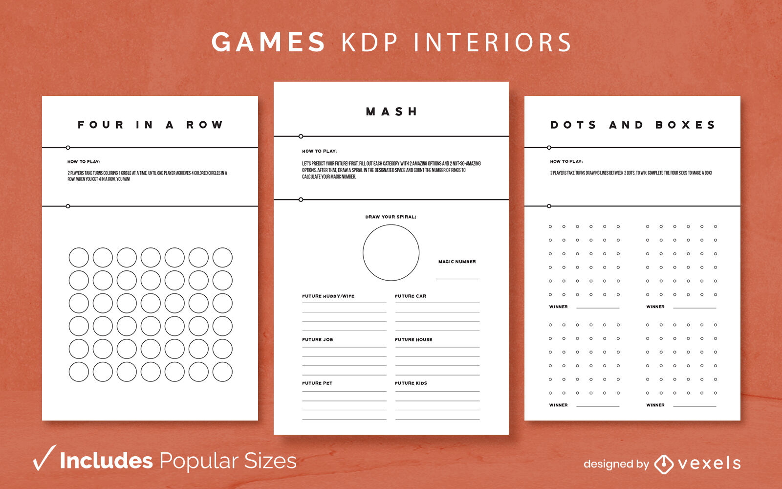 Games set kdp interior design