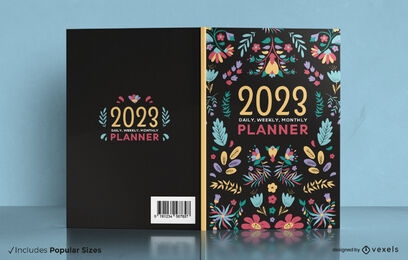 2023 planner book cover design