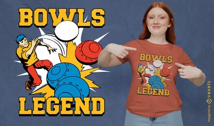 Lawnbowls-Legenden-T-Shirt-Design