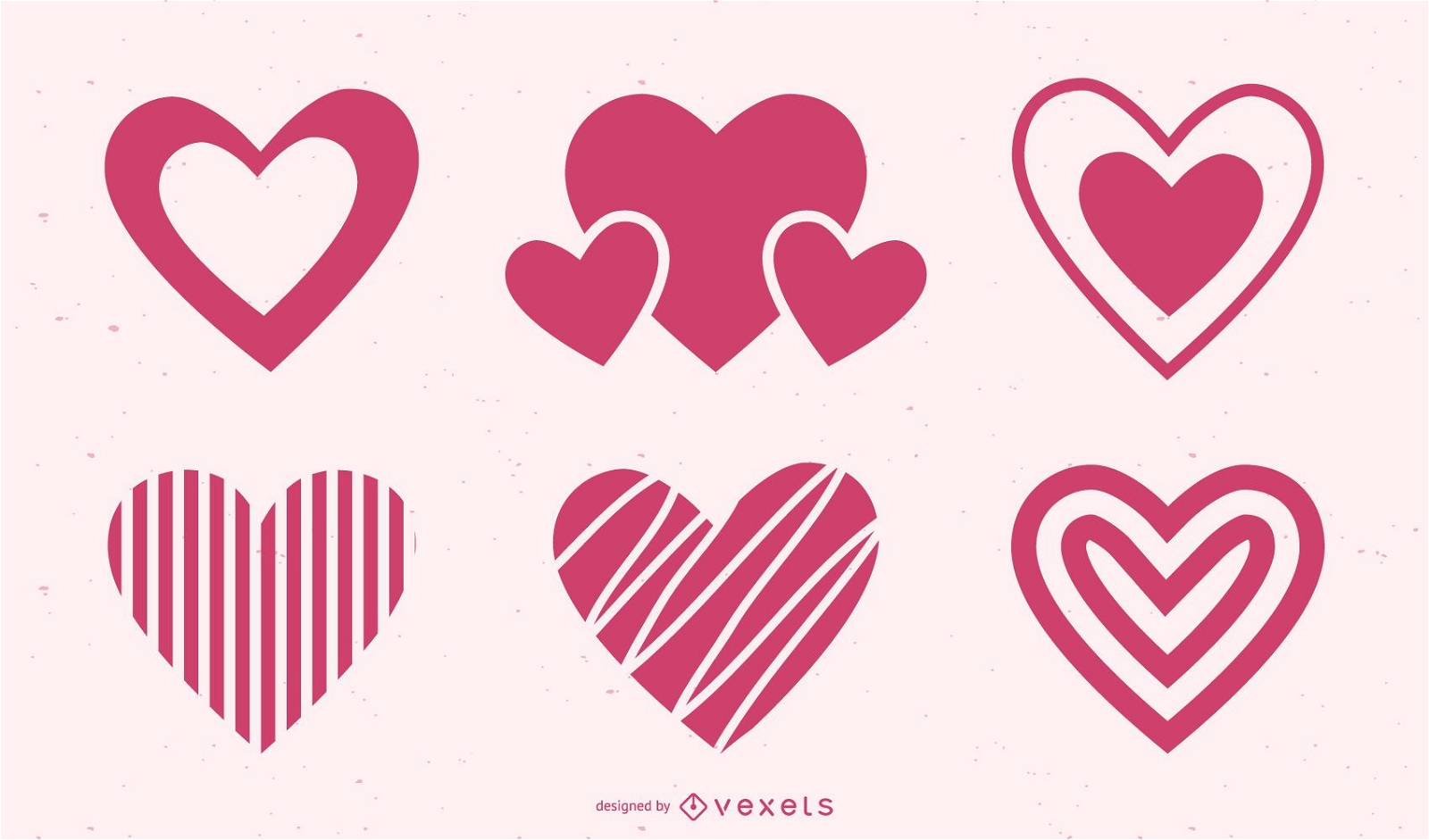 Heart Icon Design Pack