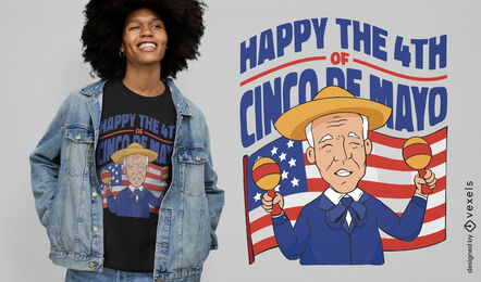 Joe Biden Cinco de Mayo t-shirt design