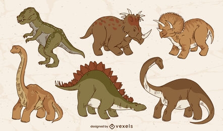 Dinossauro Realista Clipart Cartoon Dinossauro Estegossauro Em