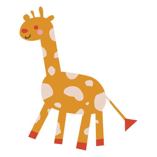 Kleine Giraffe PNG-Design