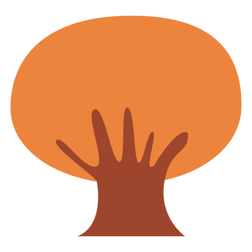 Autumn tree drawing PNG Design