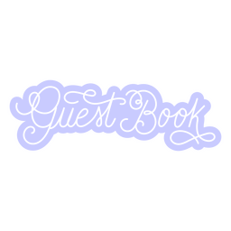 Letras para lembrancinhas de casamento Desenho PNG