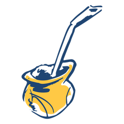 Argentinian mate drink icon PNG Design Transparent PNG