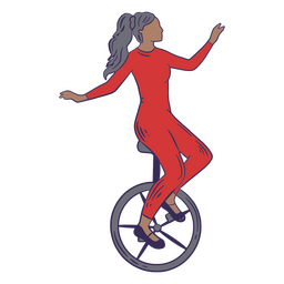 mulher malabarista Desenho PNG