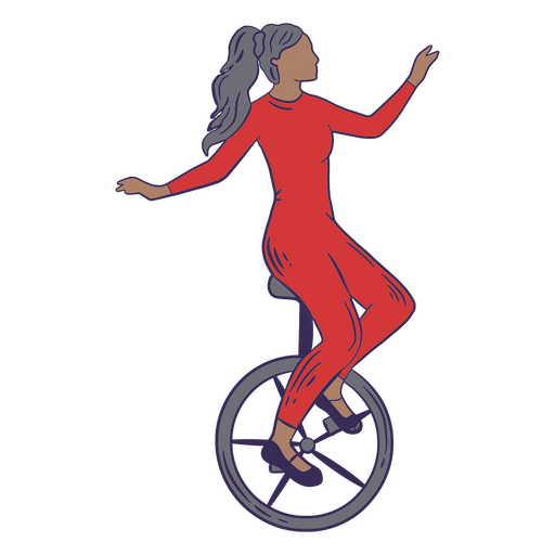 Juggler woman PNG Design