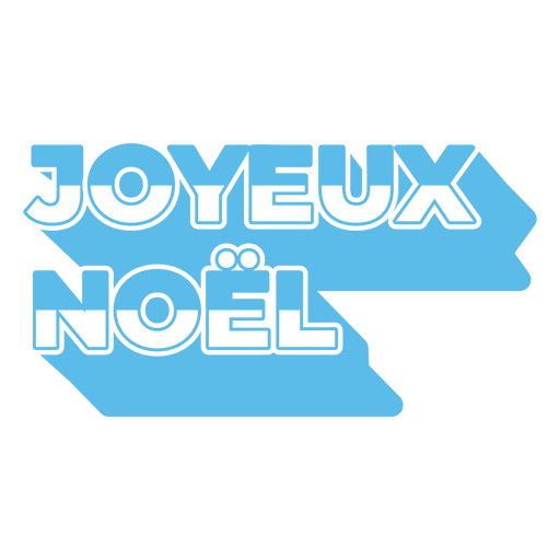 Joyeux noel logo Desenho PNG