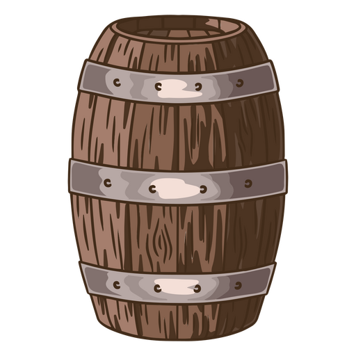 beer keg illustration PNG Design