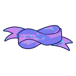 Banner morado jaspeado Diseño PNG