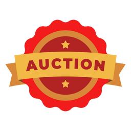 Fair Style Auction Label PNG & SVG Design For T-Shirts
