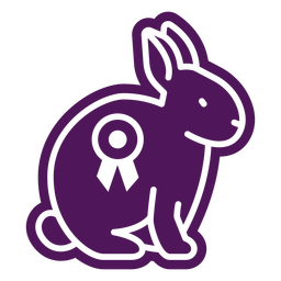 Faires Kaninchen gewinnen PNG-Design