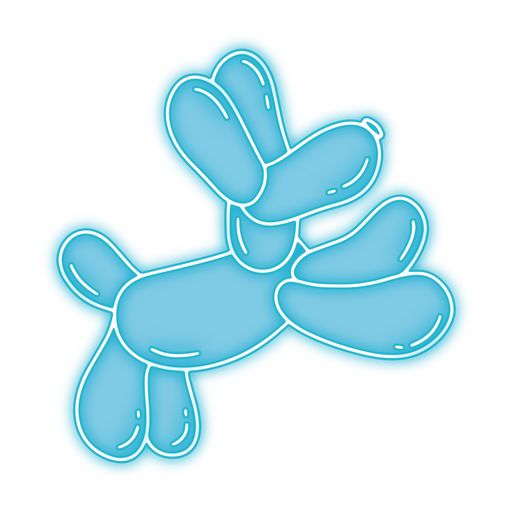 Balloon store dog png