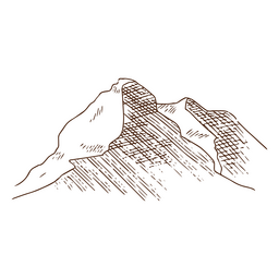 On a mountain summit PNG Design