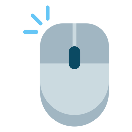 Computer mouse graphic icon PNG Design
