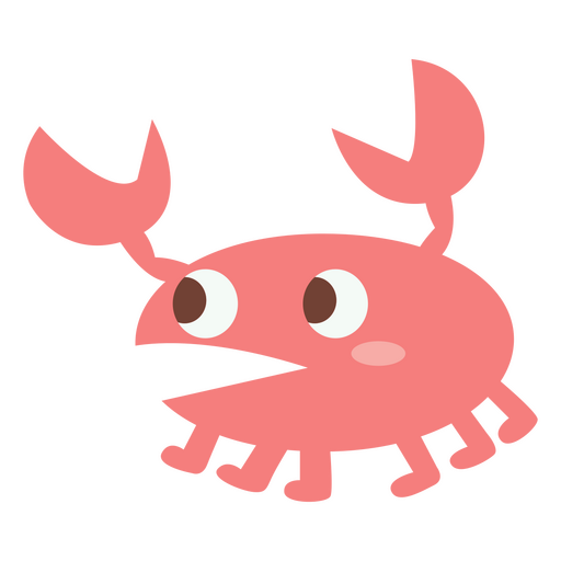 Cute crayfish cartoon PNG Design