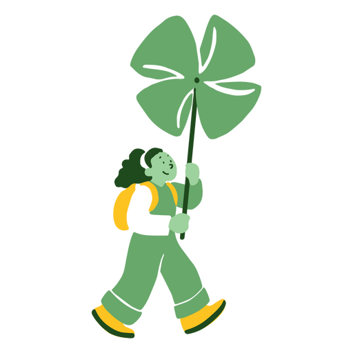 Personaje de dibujos animados del día de san patricio Diseño PNG