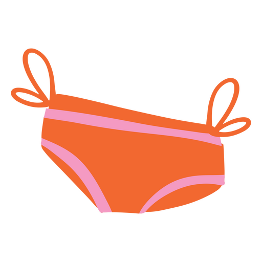 ícone de fundo de biquíni de verão Desenho PNG