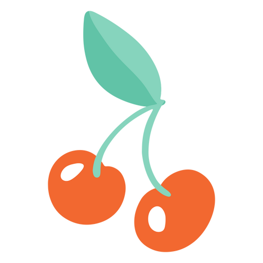 Ícone de verão de cereja Desenho PNG