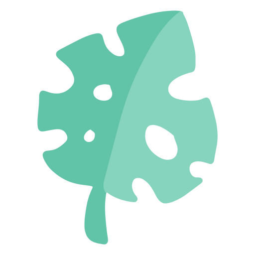 Icono de hoja de palmera Diseño PNG
