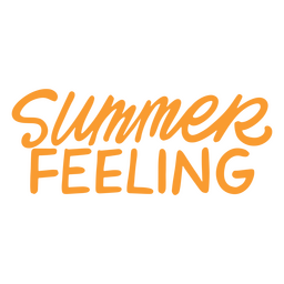 Letras de cita de vacaciones de sentimiento de verano Diseño PNG