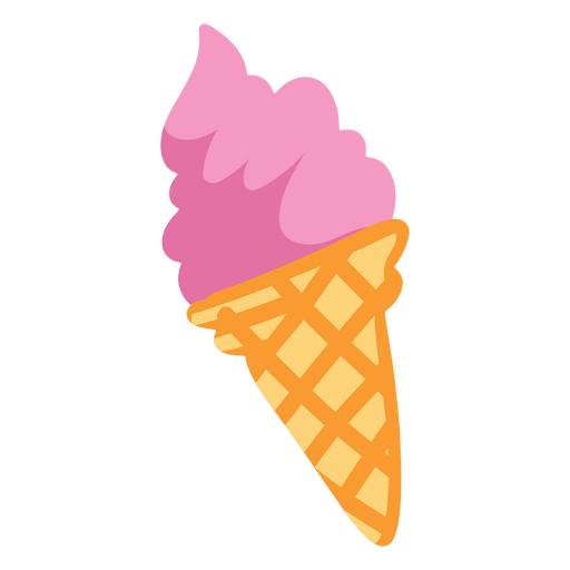 ícone de verão de sorvete Desenho PNG