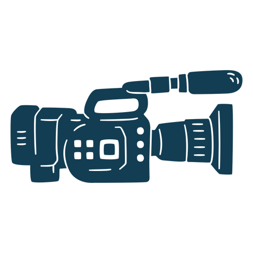 Design de câmera de filme Desenho PNG