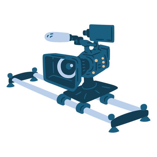 cámara de cine estática Diseño PNG