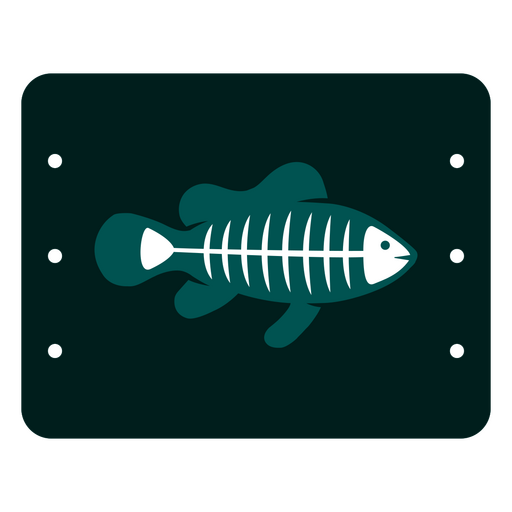 Fisch röntgen PNG-Design